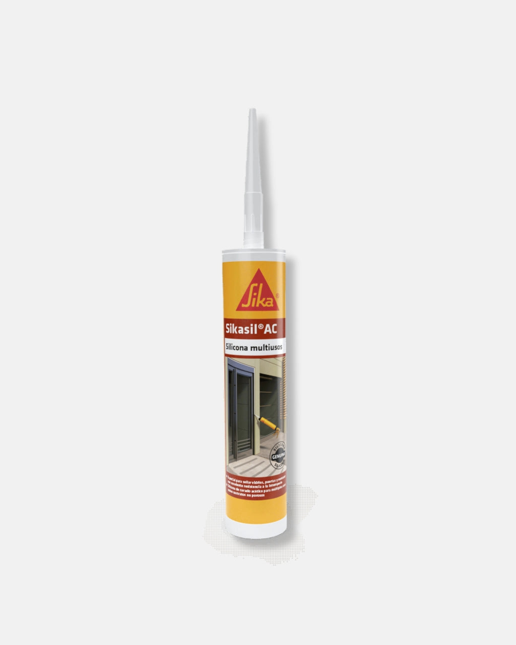 SIKA SIKASIL AC TRANSPARENTE CARTUCHO 280 ML