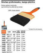 TRUPER BROCHA PROFESIONAL