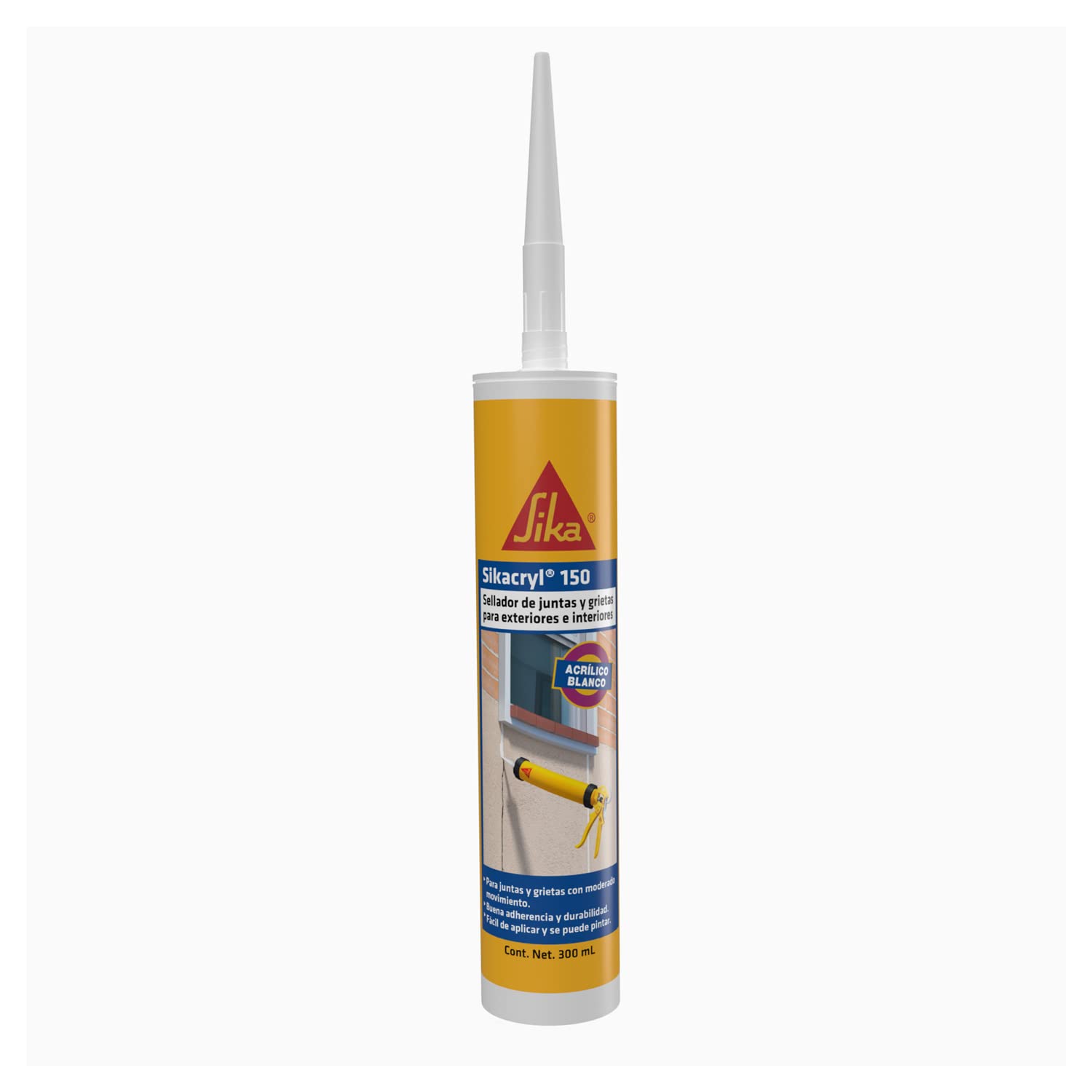 SIKA SIKACRYL-150 BLANCO CARTUCHO 300 ML