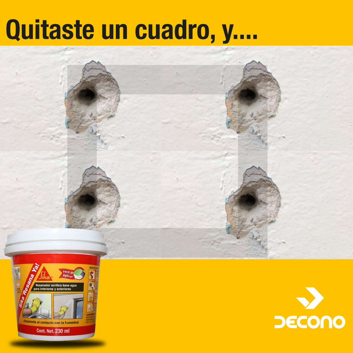 SIKA RESANA YA! RESANADOR ACRILICO