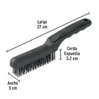 TRUPER CEPILLO ALAMBRE 64 PRETUL