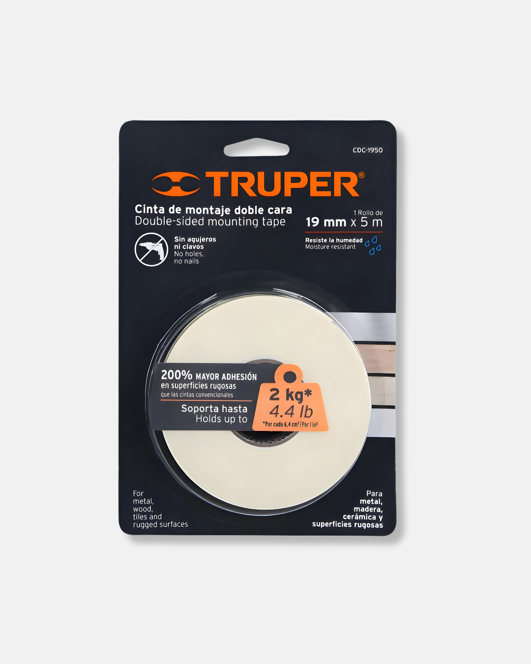TRUPER-CINTA-DOBLE-CARA-19MM