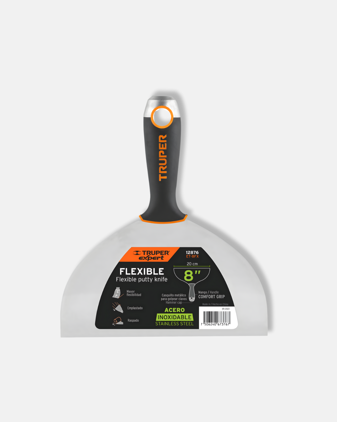 TRUPER ESPATULA FLEXIBLE 8'' EXPERT