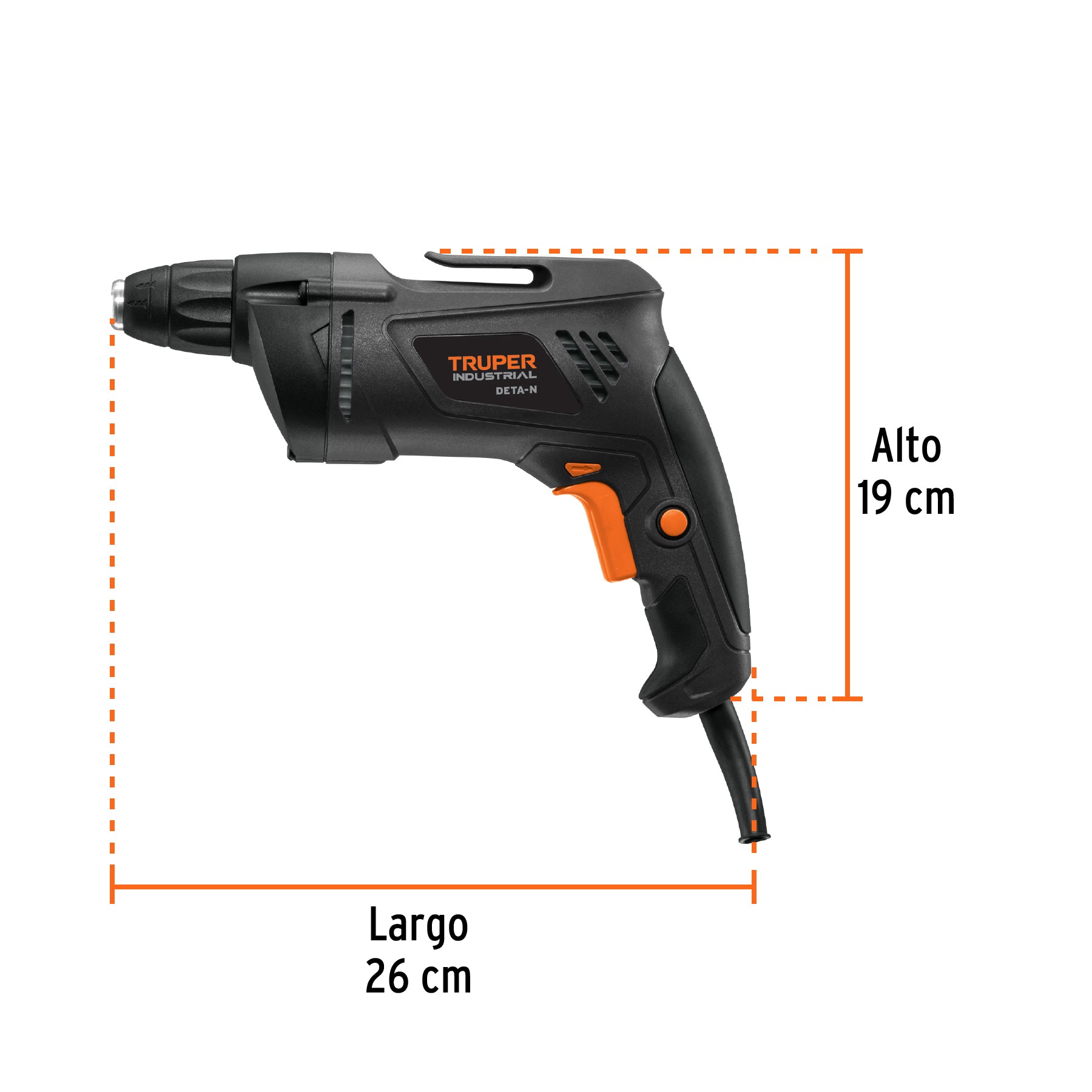 TRUPER DESTORNILLADOR PARA PARED DE YESO 540W