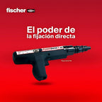 FISCHER HERRAMIENTA DE FIJACIÓN POWDER DRIVE F35 C/ACCESORIOS