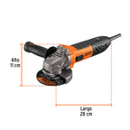 TRUPER ESMERILADORA ANGULAR 4 1/2'' 950W