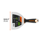 TRUPER ESPATULA FLEXIBLE 6'', MANGO CONFORT EXPERT