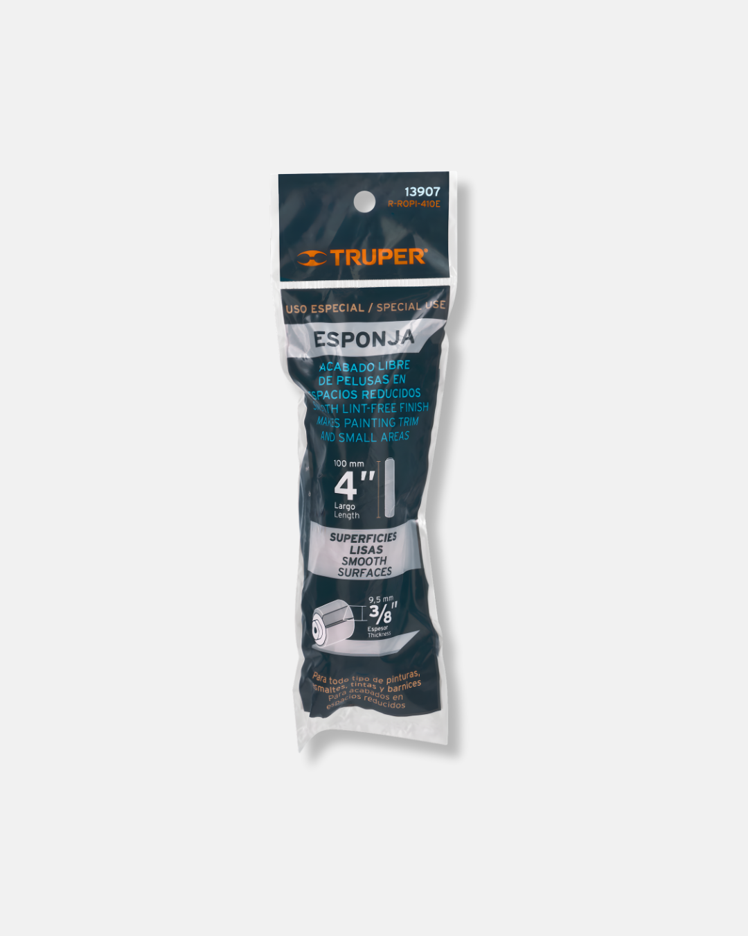 TRUPER FELPA P/MINI RODILLO ESPONJA 4'' X 3/8''
