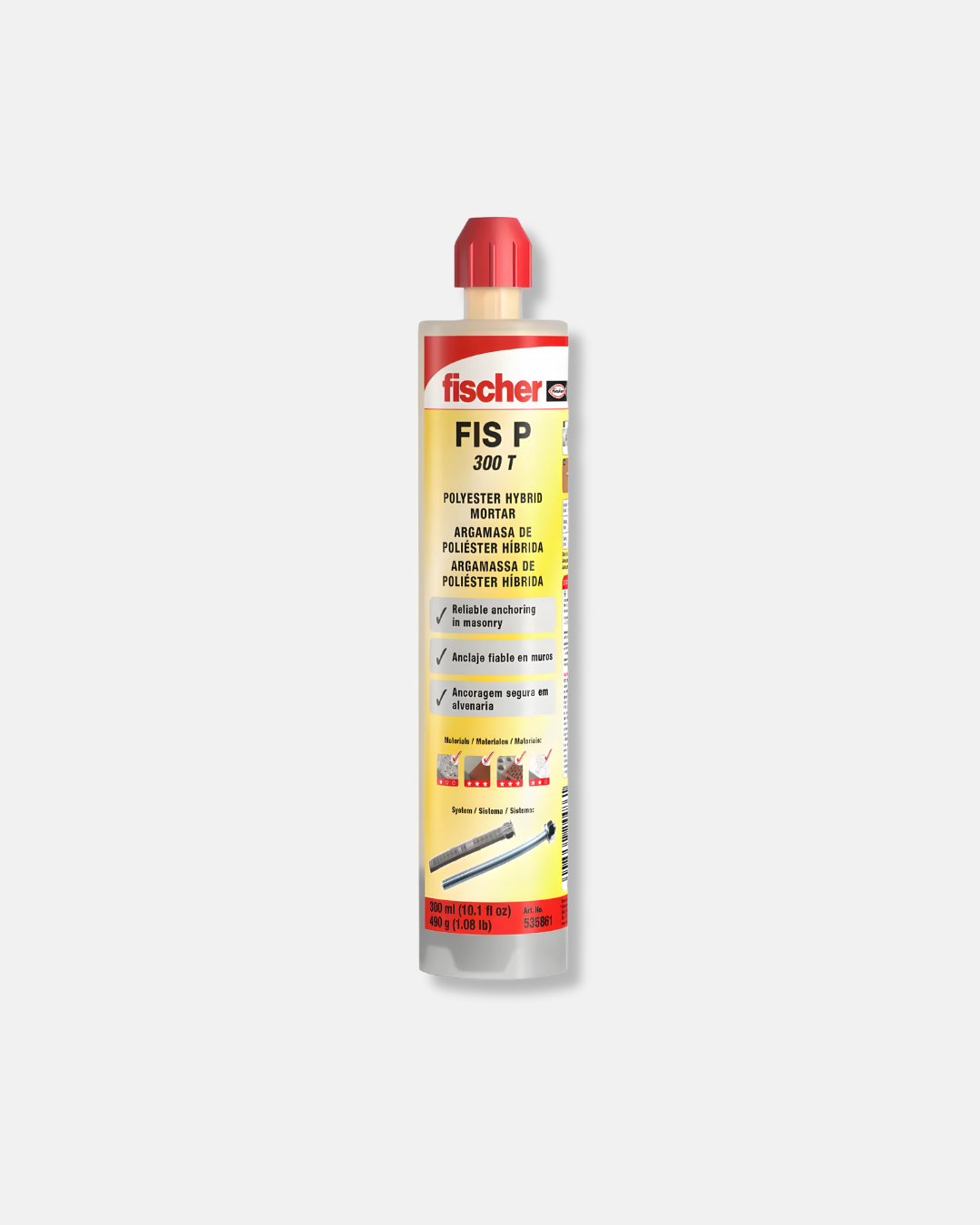 FISCHER MORTERO DE INYECCION FIS P PLUS 300T