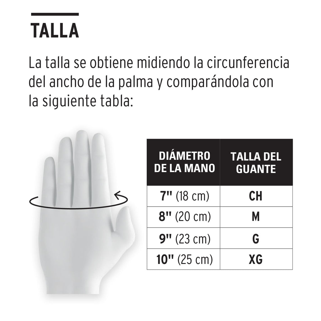 TRUPER GUANTES DE NYLON RECUBIERTO NITRILO G