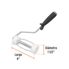 TRUPER MANERAL DE 4'' CON JAULA P/RODILLO