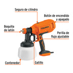 TRUPER PISTOLA ELECTRICA PARA PINTAR DE 330W TRUPER