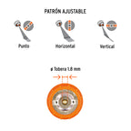 TRUPER PISTOLA ELECTRICA PARA PINTAR DE 330W TRUPER