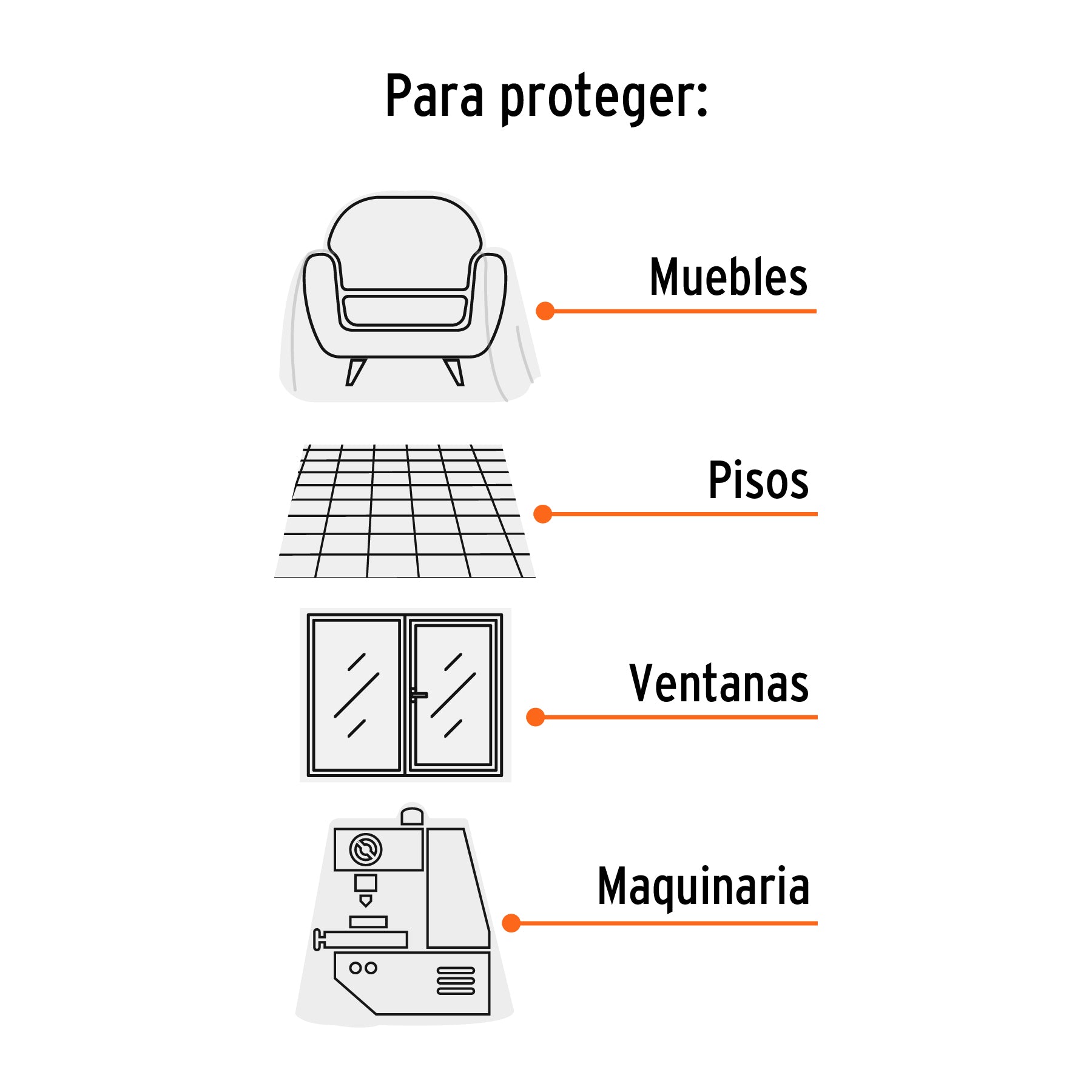TRUPER PLASTIPROTECTOR 5M