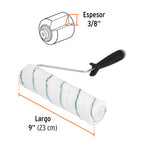 TRUPER RODILLO P/PINTAR 9''X3/8'', MICROFIBRA POCO RUGOSAS