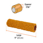 TRUPER RODILLO 9''X7/16'' PVC TEXTURIZADOS