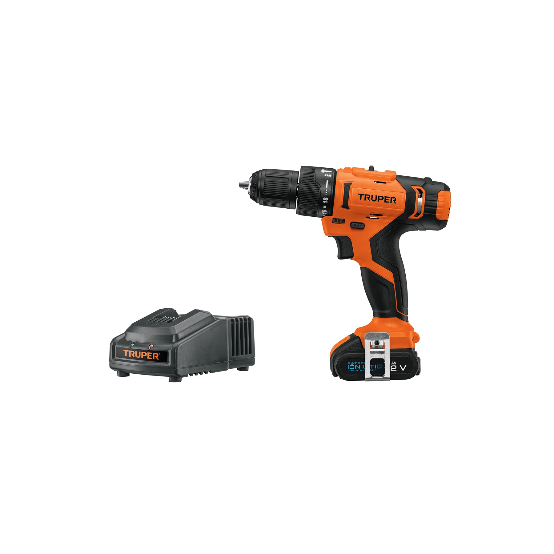 TRUPER ROTOMARTILLO INALAMBRICO 3/8 12V TRUPER PRO