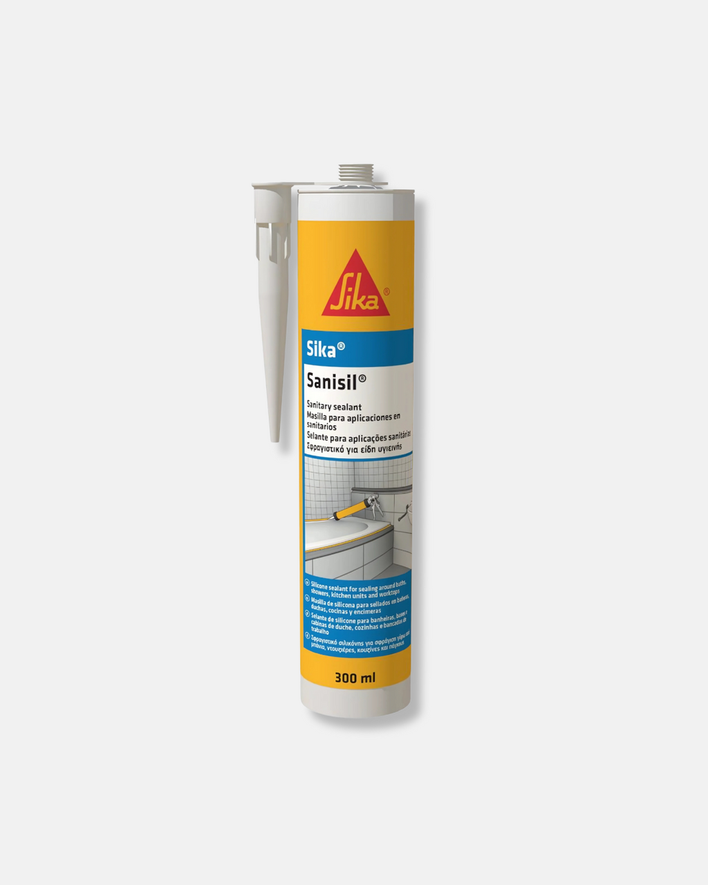 SIKA SANISIL TRANSPARENTE CARTUCHO (280 ML)