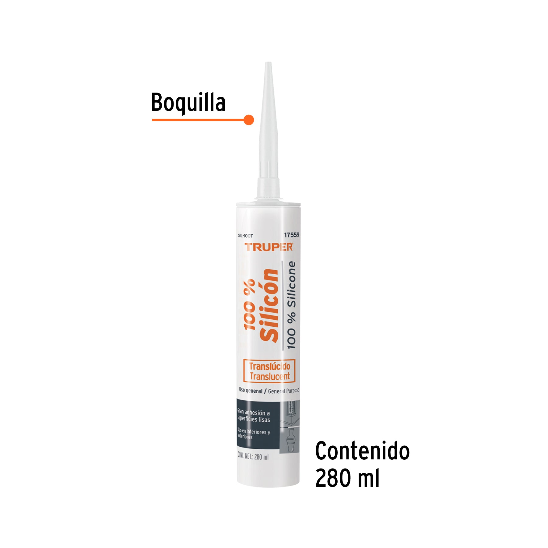 TRUPER SELLADOR SILICON 280ML